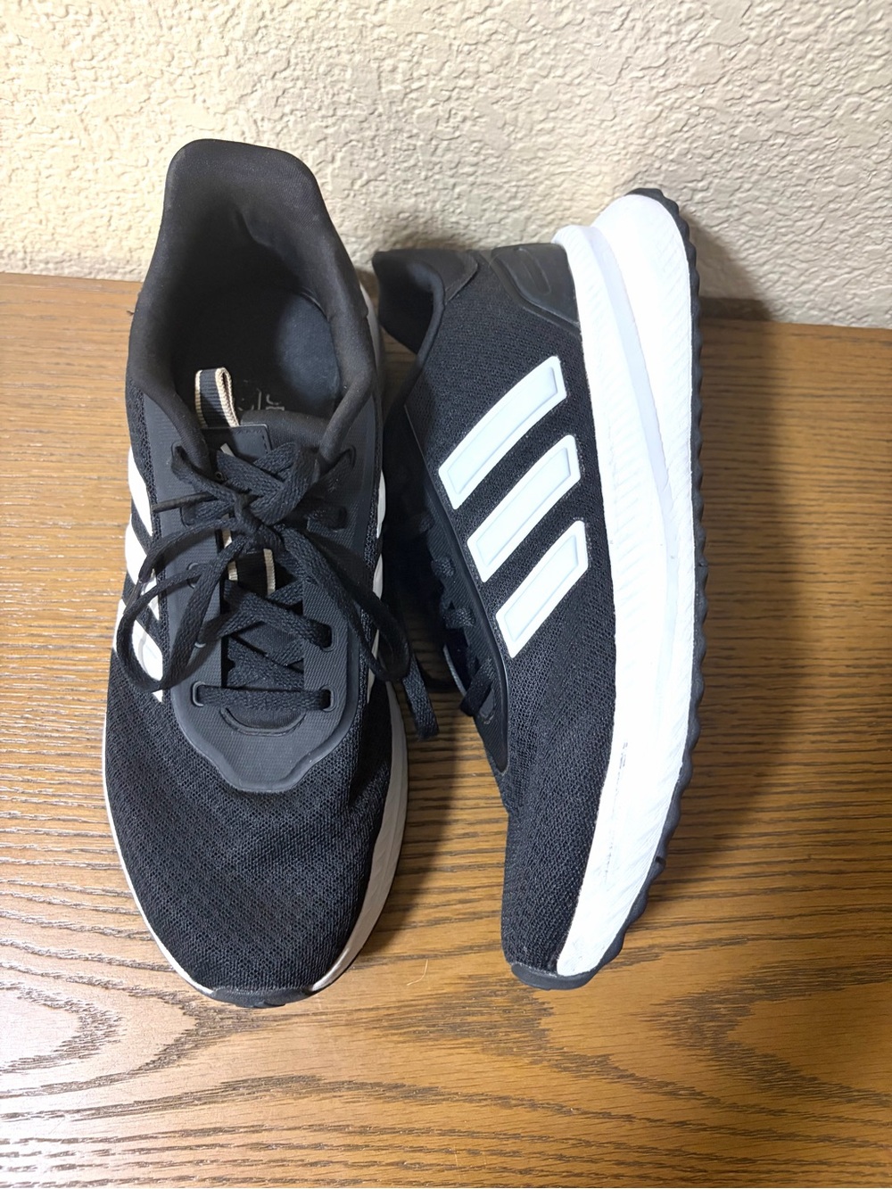 adidas Black and White womens Running Sneakers